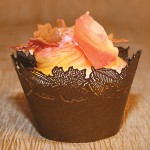 Cup Cake Wrapper - Leaves